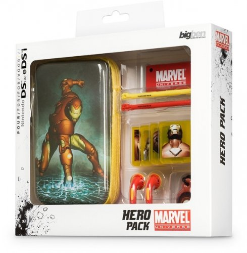 Pack Jogo + acessórios BIG BEN Iron Man BIGBEN - Dvds de filmes e programas de televisão - bolsa transportadora, auscultadores, styli, pulseira