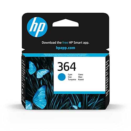 Tinteiro HP 364 Original Ciano 1 unidade(s) (Consumível Informática e Tel.) HP - Cartuchos de toner e jato de tinta - ciano, hp 364, original