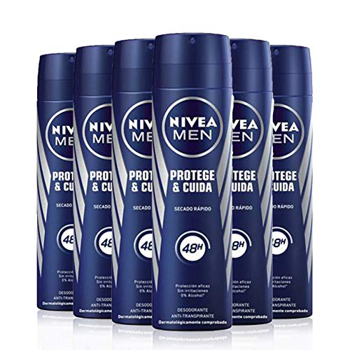 Desodorizante NIVEA Men Protect & Care (6x200ml) NIVEA - Desodorizantes e antitranspirantes - desodorizante, nivea men, protect, care, 6x200ml