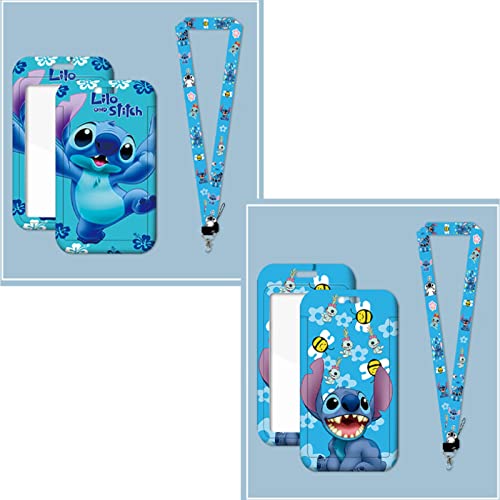 Porta-Chaves DISNEY Stitch Lanyard (Idade Mínima Recomendada: 3 anos) NUIGUBF - Porta-chaves - estampa stitch, resistente, borracha, água