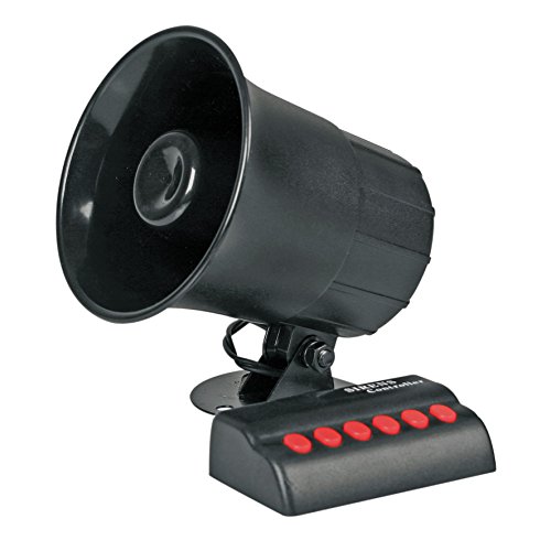 Sirene de Alarme Elétrica SIRENE 6 TONS DIFERENTES 24V com Conectador HTC EQUIPEMENT - Câmeras de vigilância - 6 tons, 24V, 98 dB, cabo 150cm