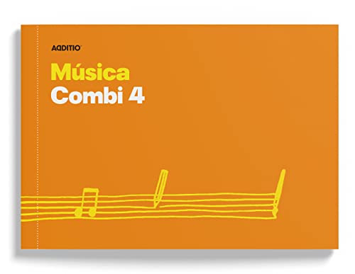 Caderno ADDITIO Combi 4 (Laranja - A5) Additio - Cadernos e bloco de notas - pentagrama, microperfurado, A5, apagadas