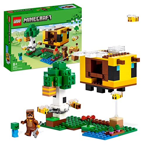 LEGO Minecraft: The Beehive Cabin (Idade Mínima Recomendada: 8 anos) LEGO - Brinquedos - lego minecraft, The Beehive Cabin, idade mínima recomendada 8 anos, peças 254