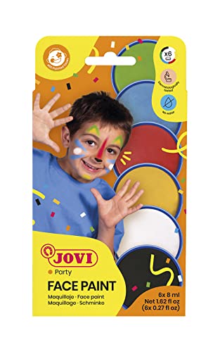 Pintura Facial JOVI 171 (Multicor - 10 ml) Jovi - Maquiagem de fantasia e palco - multicor, 10 ml, seguro, inofensivo