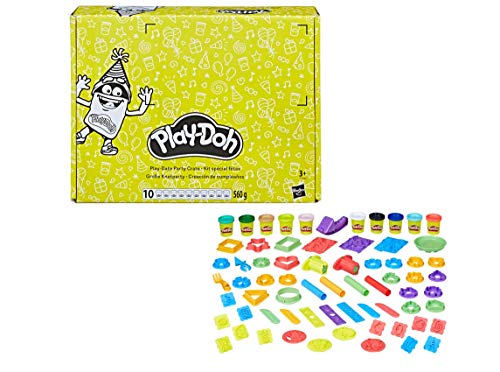 Kit de Artesanato para Crianças SPIN MASTER Play-Doh Party Hasbro - Massa de modelar e putty - kit, artesanato, crianças, play-doh, party, jogos