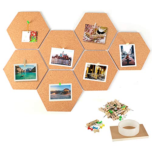 Quadro Branco Autocolante IZSUZEE 7 Unidades SUZHI - Quadros de avisos - branco, plástico, 7 unidades