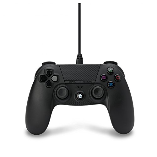 Comando PS4 UNDERCONTROL 1615 (Wireless - Preto) Under Control - Controlos de jogo - wireless, usb, vibrações, ergonômico
