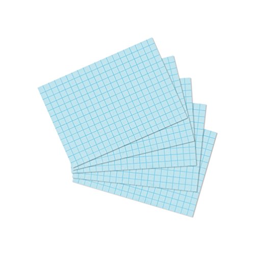 Herlitz Index-Card A5 100 pcs. (Recondicionado Sinais de Uso) Pelikan - Fichas de índice - recondicionado, A5, 100 peças, azul