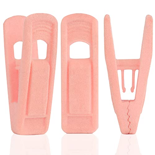 Pack 24 Agarra-Tudo em Pelúcia Rosa TINFOL Tinfol - Prendedores de roupa - 24 agarradores, Pelúcia, duráveis