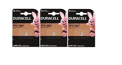 Pilhas DURACELL 394/380 (3 blisteres de 1 bateria) Duracell - Baterias - alcalino, litio, 1,5 V, cr2032