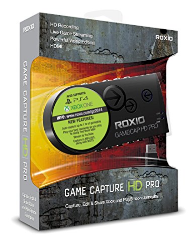 Dispositivo de captura de vídeo COREL Roxio Game Capture HD Pro Roxio - Placas e adaptadores de interface de computador - 