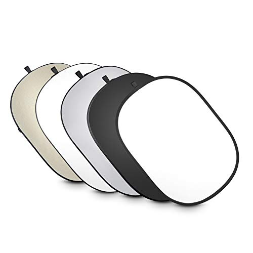 Walimex 17684 acessório para estúdio fotográfico Walimex - Reflectores de flash - metal, preto, ouro, prateado