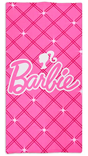 Toalha de banho Barbie 1 peça(s) (Películas e Livros) New Import - Roupa de cama e cama - barbie, peça única