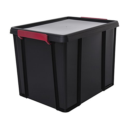 Caixa para Arrumação IRIS OHYAMA MBX-38 Iris Ohyama - Recipientes de armazenamento doméstico - multi-apilável, tampa fechada, modular