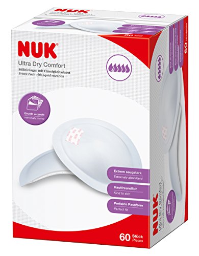 Discos de Amamantação NUK Ultra Dry 60 Unidades (Branco) NUK - Banho e corpo - discos, amamantação, nuk, ultra dry, branco