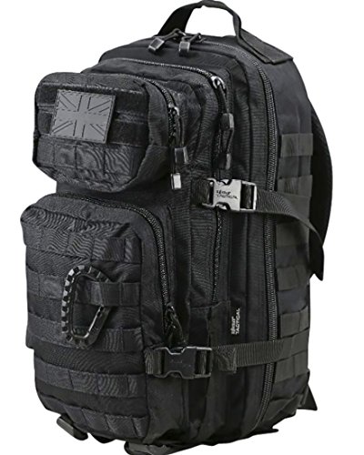 Mochila de Unissex KOMBAT Uk Molle (Preto - Poliéster) Kombat UK - Mochilas - unisex, molle, preto, poliéster