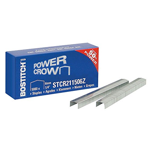 Agrafador Bostich 6 mm (Ferramentas) Stanley Bostitch - Grampos - 6 mm, aço inoxidável, galvanizado, ponta afiada