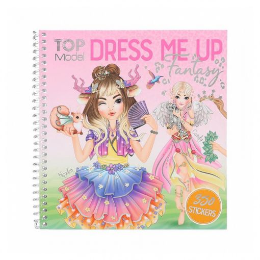 Autocolantes Decorativos TOPMODEL DRESS ME UP FANTASY ROSADEPESCHE Depesche - Materiais de arte e artesanato - autocolantes, decorativos, fantásticos, 24 páginas, acessórios