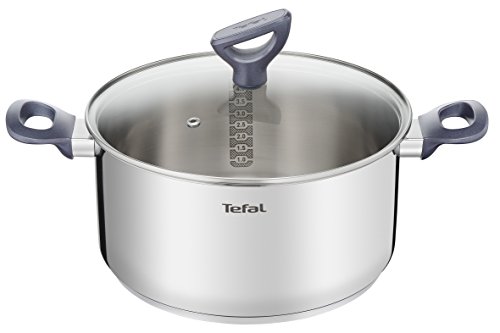 Tefal Fauteuil Inox 24 Cm + Couvert G7124614 Tefal - Panelas de molho - inox, 2,4 cm, aço inoxidável