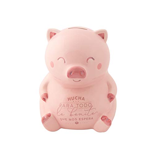Caixa de Arrumação MR. WONDERFUL Woa10323Es Rosa Mr. Wonderful - Acessórios de caixa registradora e terminal pos - cerâmica, goma, 580 g, 14x14x11 cm