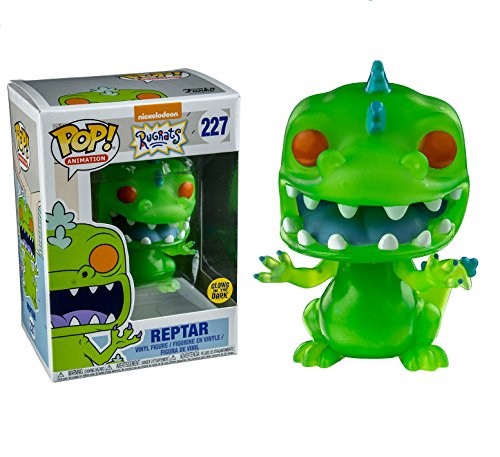 Figura FUNKO POP! Nickelodeon: Rocko's Modern Life- Reptar (Glow in the dark) Funko - Brinquedos - 