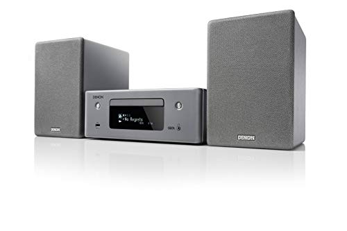 Denon Ceol N-10 50W Preto, Cinzento aparelhagem de áudio Denon - Reprodutores de áudio e gravadores - bluetooth, 2 canais, 50W, preto, cinzento