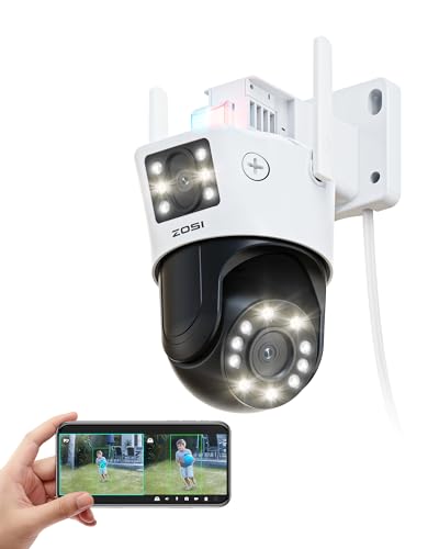 Câmara de segurança IP ZOSI C298 | Branco (Domótica) Ansjer Electronics Co.,Ltd - Câmeras de vigilância - câmara segurança ip, sensor imagem infravermelhos, 1280 x 720 pixels, 130° campo visão horizontal