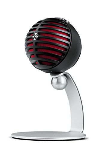 Microfone SHURE MV5-A BLS (USB - Preto) Shure - Microfones - usb, ios, android, cabo lightning