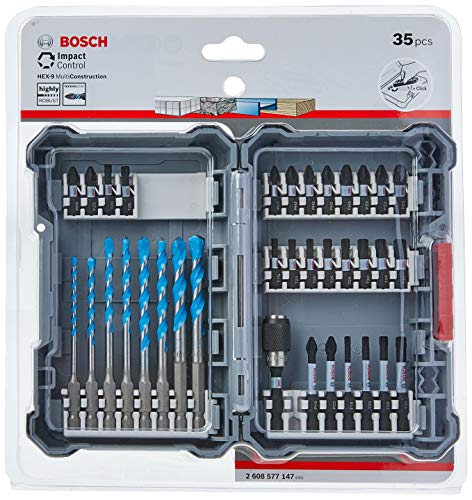Conjunto de Pontas de Aparafusar BOSCH 2 608 577 147 (35 peças) Bosch - Acessórios para brocas e parafusadeiras - pontas, aparafusar, 35 peças