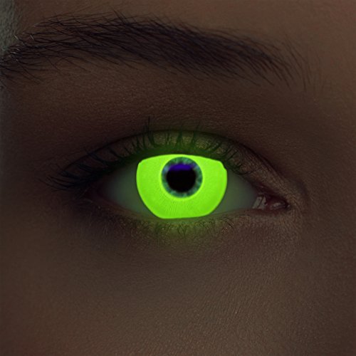 Lentes de Contato DESIGN LENSES 2 Glowing (Amarelo) Designlenses - Lentes de contato - lentes de contato, design lenses, glowing, amarelo