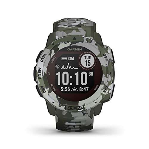 Relógio Desportivo GARMIN Instinct Solar (Bluetooth - Até 9 meses de autonomia) Garmin - Monitores de atividade - bluetooth, solar, autonomia 9 meses