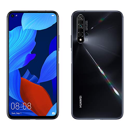 Smartphone HUAWEI Nova 5T (6.26'' - 6 GB - 128 GB - Preto) HUAWEI - Telemóveis - 6.26 polegadas, 6 GB RAM, 128 GB, preto