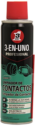 Spray Desinfetante para Contato 3 em 1 PROFICARE 3 EN 1 - Limpeza de eletrônicos - desinfetante, 3 em 1, limpeza, rápida secagem, dielétrico