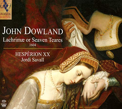CD Savall/Jordi - Dowland: Lachrimae Or Seaven Teares (1 CDs) Alia Vox - Cds de música - jordi savall, dowland, lachrimae, seaven teares, baroque orchestra