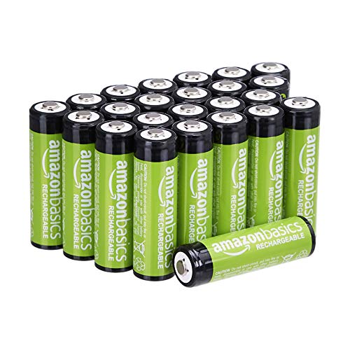 Pilhas Recarregáveis AMZBASICS AA (2000mAh) AmazonBasics - Baterias de uso geral - recarregáveis, aa, 2000mAh