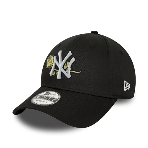 New Era 9FORTY New York Yankees Floral Snapback New Era - Chapéus - algodão, absorvente, snapback, ajustável