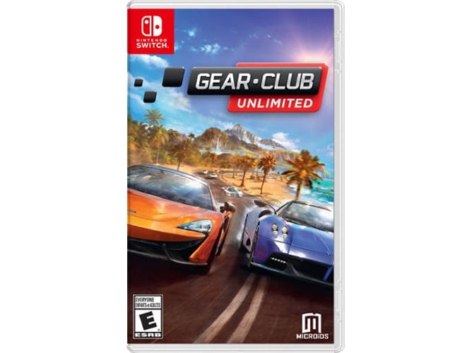Jogo Nintendo Switch Gear Club Unlimited (En Francês) JUST FOR GAMES - Software de jogos de vídeo - corrida, multijogador, online
