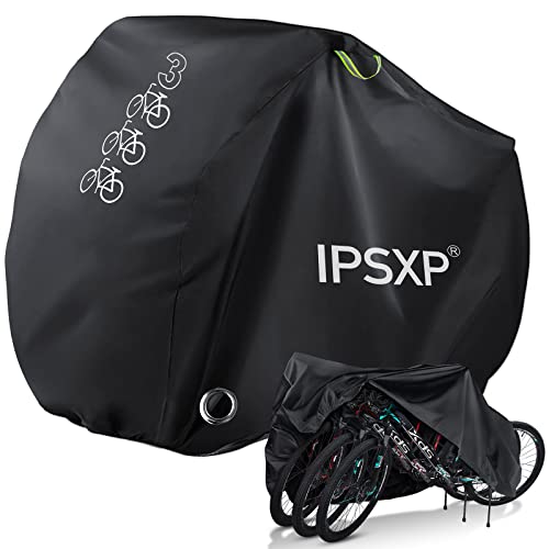 Cobertura de bicicleta exterior IPSXP IPSXP - Capas para bicicletas - 70x30x40 cm, 20 kg, nylon, preto e branco