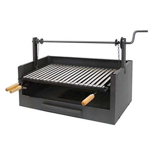 Barbecue a Carvão IMEX El Zorro (73x40x50cm) IMEX EL ZORRO - Churrasqueiras ao ar livre - carvão, 73x40x50cm, aço