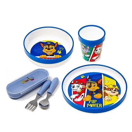 Conjunto de Refeição Infantil PATRULLA CANINA damaloo - Jogos de jantar - conjunto, refeição, infantil, patrulha canina, utensílios, vajilharia