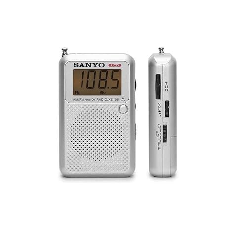 Rádio Sanyo KS-105 | Preto (Rádio) SANYO - Áudio - rádio, sanyo, ks-105, preto, fm, am