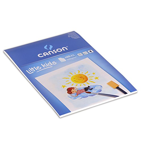 Bloco de Desenho CANSON Kids (A3 - 20 Folhas) Canson - Papel de arte e artesanato - a3, 20 folhas, branco, seguro