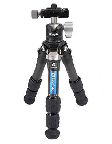 Tripé Leofoto LS-223C | Preto (Acessório Imagem e Som) LEOFOTO - Tripés e monopés - alumínio, carbono, preto, 1 kg