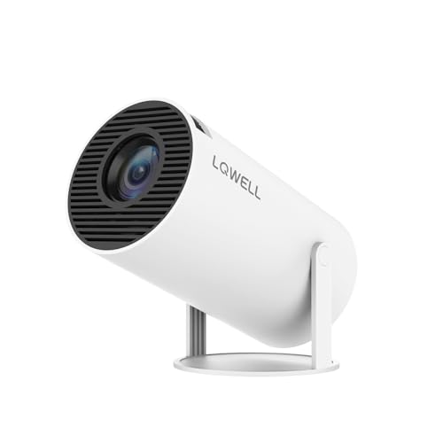 Projetor Mini LQWELL Proyector Android 11.0 BT5.0 WiFi6 (130'' - 300 ANSI Lumens) LQWELL - Projetores multimídia - android, bt5.0, wifi6, 300 ansi lumens