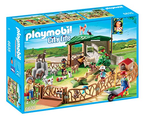 Playmobil City Life 6635 Animais de Estimação do Zoo (Jogos de Construção) PLAYMOBIL - Conjuntos de brinquedos - zoo, animais, jogos de construção