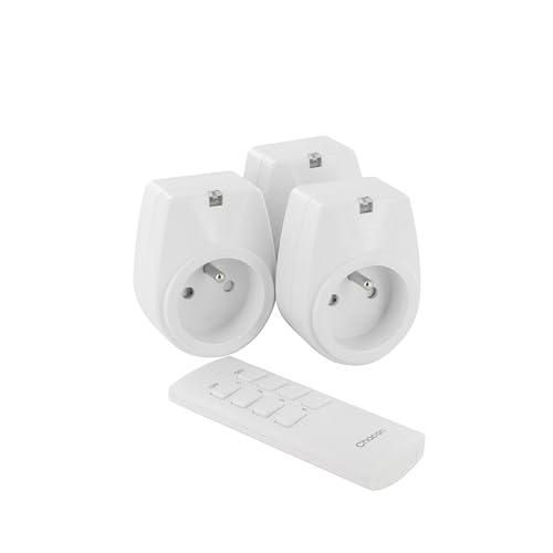 Extensão Elétrica CHACON 54663 | Branco Chacon - Controlos de tomadas de parede e sensores - sem fios, radiofreqüência, 2000w, 25m