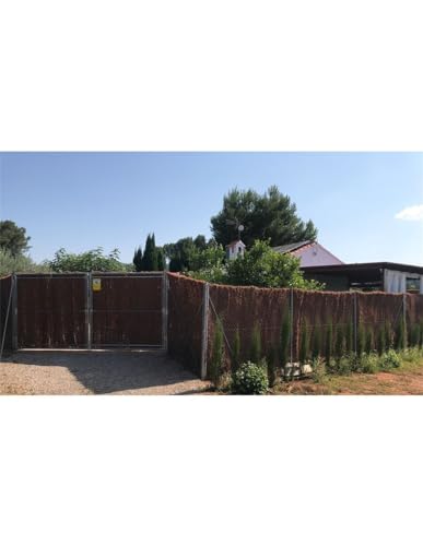 VPMKP - Conjunto de 2 Setos Artificiais Premium Verde 150X300Cm JARDIN202 - Casa e jardim - setos artificiais, premium, verde, 150x300cm