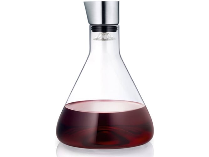 Decantador de Vinho BLOMUS Delta | Preto blomus - Decantadores - 2 litros, vidro, silicone, elegante