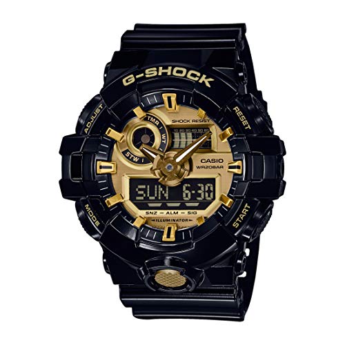Relógio CASIO Homem G-Shock Resin Preto (Aço) Casio - Relógios - g shock, cronómetro, calendário, alarme