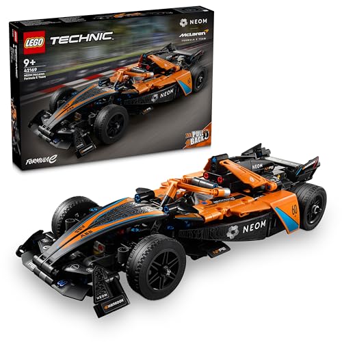 LEGO Technic - Carro de Corridas McLaren Formula E (Idade Mínima: 7 Anos - 1.029 Peças) LEGO - Brinquedos de conjunto de construção - mclaren, fórmula e, carro corridas, 7 anos, 1.029 peças